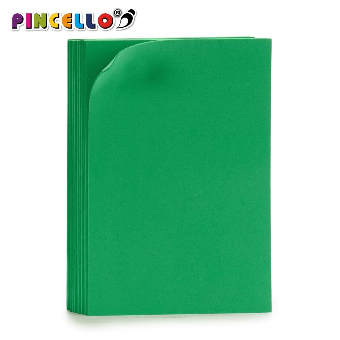 Juego 10 Laminas Goma Eva Oliva 20X30Cm Pincello (24 Unidades) 2 Juego 10 Laminas Goma Eva Oliva 20X30Cm Pincello (24 Unidades) 2