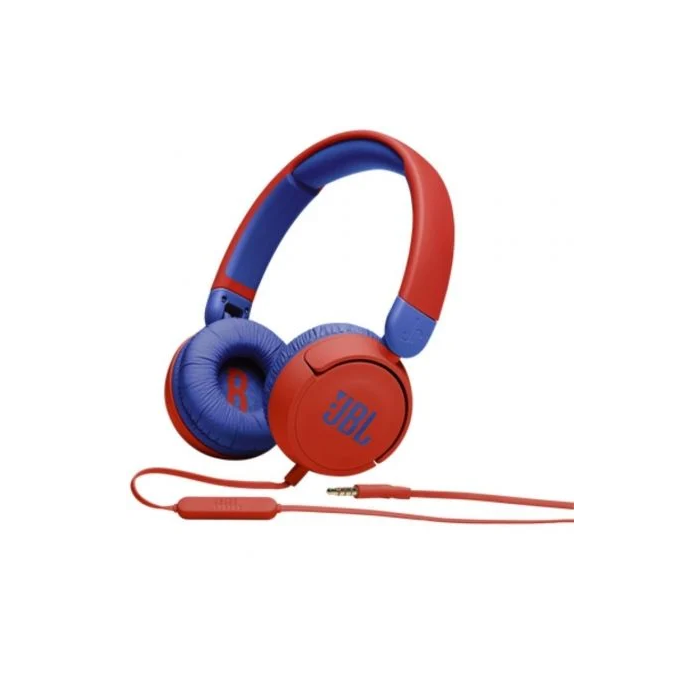 JBL JR310 Auriculares Infantiles con Micrófono Jack 3.5 Rojos y Azules 0 JBL JR310 Auriculares Infantiles con Micrófono Jack 3.5 Rojos y Azules 0