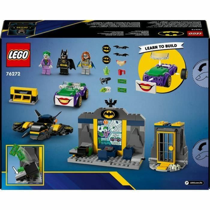 LEGO Super Heroes DC 76272 La Baticueva con Batman, Batgirl y el Joker - Set de Aventura 1