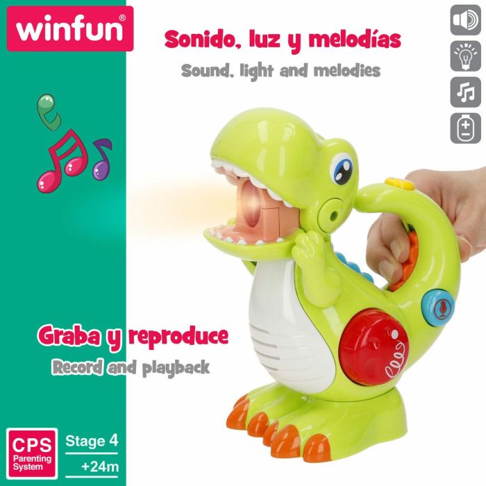 Juguete Interactivo para Bebés Winfun 15 x 16 x 9 cm (12 Unidades) 5