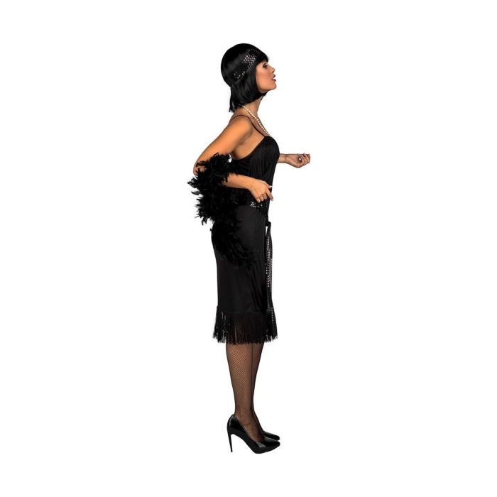 Disfraz adulto charlestón negro talla m-l 3 Disfraz adulto charlestón negro talla m-l 3