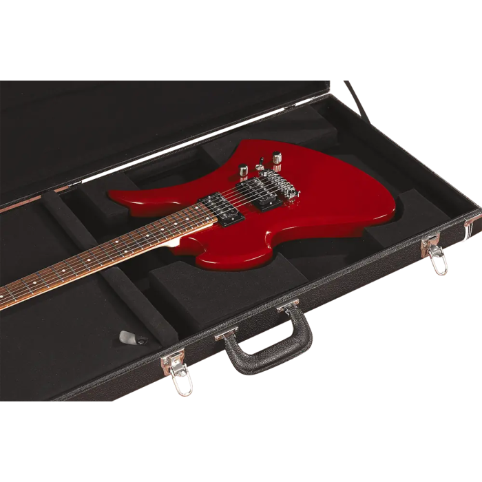 Gator Estuche Guitarra Eléctrica Flying V/Explorer GW Deluxe Negro 6
