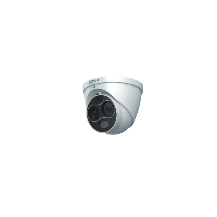 (Dhi-Tpc-Df1241-B2F2-Dw-S2) Dahua Cámara Ip Domo Lite Mini Híbrida Térmica + Visible, 256*192, 4Mp, 2+2Mm Poe