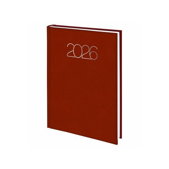 Deusto D07 Base 58 Dp 321 Dietario Premium 2026 Marrón, 14.5x20.5 cm, 320 Páginas Multilingüe Cosido