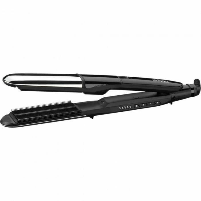 BaByliss ST496E Plancha de Pelo a Vapor Steam Shine Profesional Iónica 5 Temperaturas hasta 230°C Placas Cerámica 39mm 2