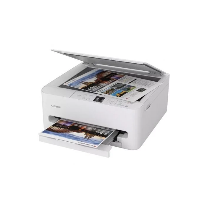 Canon PIXMA TS6550i Impresora Multifunción Fotográfica Inyección de Tinta WiFi Dúplex Blanca