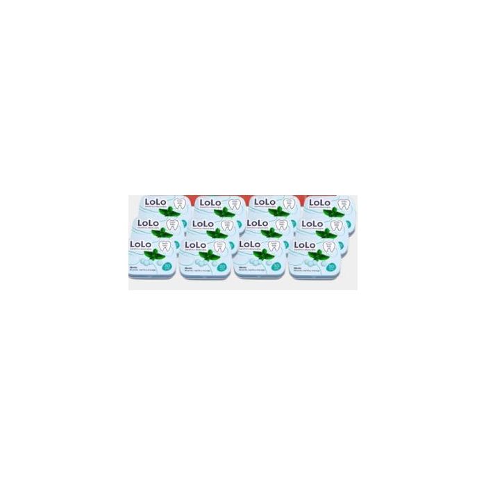 LOLO Dentífrico Sólido + Enjuague Toothballs 30 Unidades Menta
