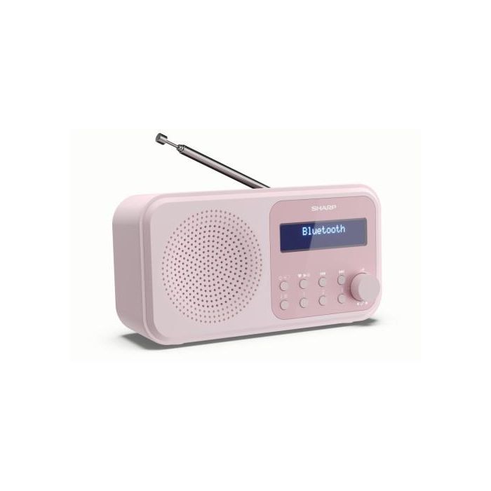 Sharp DR-P420(PK) Radio Portátil Digital Rosa con DAB, DAB+, FM y Bluetooth 5.0 2 Sharp DR-P420(PK) Radio Portátil Digital Rosa con DAB, DAB+, FM y Bluetooth 5.0 2