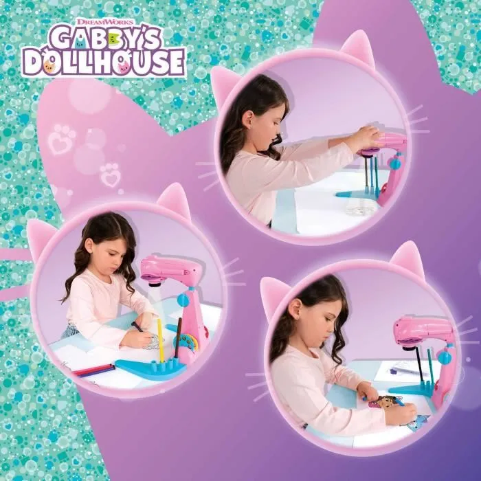 Lisciani Giochi Proyector de Dibujo Gabby y la Casa Mágica LIS1721812521150 Accesorios Incluidos Varios Modelos 5