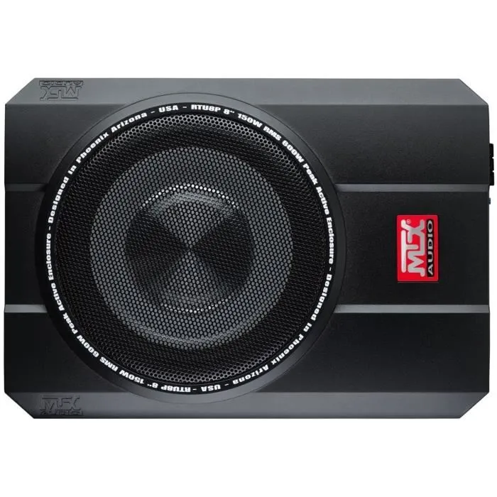 Mtx Audio Subwoofer RTU8P Extraplano Amplificado 20 cm 150W RMS Clase AB 1