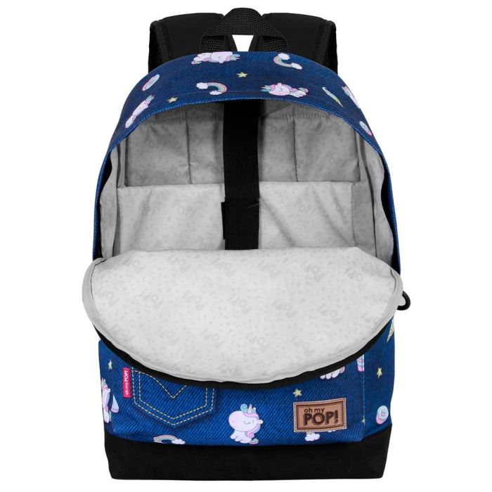 Mochila HS FAN 2.2 Sweety Oh My Pop Azul Oscuro 3 Mochila HS FAN 2.2 Sweety Oh My Pop Azul Oscuro 3