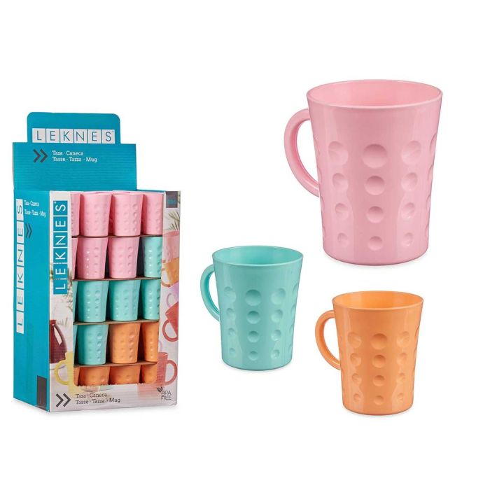 Leknes Taza de Plástico 300 ml, Colores Surtidos Pasteles, 8x10x11.5 cm (60 Unidades) 0 Leknes Taza de Plástico 300 ml, Colores Surtidos Pasteles, 8x10x11.5 cm (60 Unidades) 0