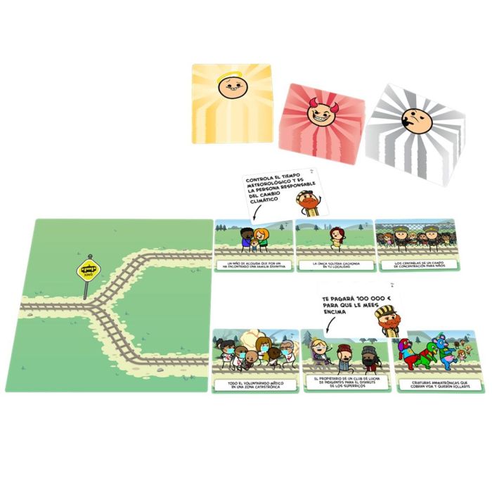 Lucky Duck Games LDGTBT02ES Tranvía Mortal: Expansión Vías Sombrías - Juego de Mesa para 3-13 Jugadores, +18 Años 1 Lucky Duck Games LDGTBT02ES Tranvía Mortal: Expansión Vías Sombrías - Juego de Mesa para 3-13 Jugadores, +18 Años 1