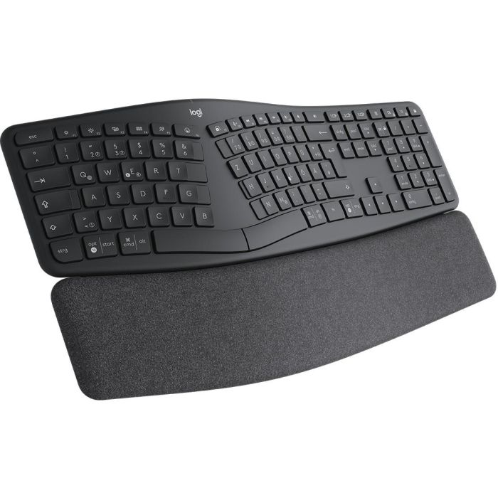 Logitech 920-010345 ERGO K860 Teclado Ergonómico Inalámbrico Bluetooth Semimecánico Grafito 4