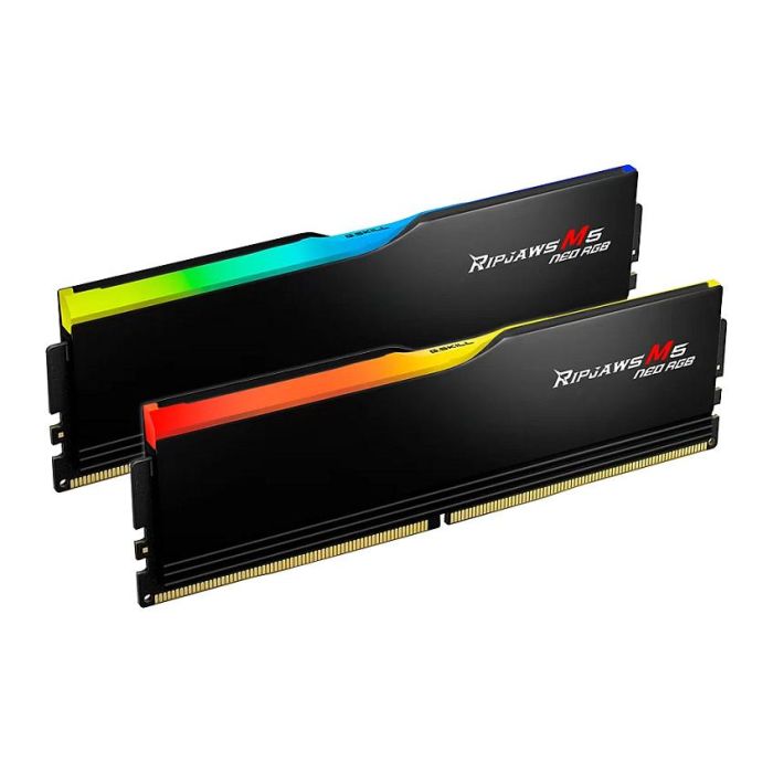 G.Skill F5-6000J3238G32GX2-RM5NRK, Kit Dual de 64 GB (2x32 GB) DDR5 6000 MT/s CL32 Ripjaws M5 Neo AMD EXPO Negro 2