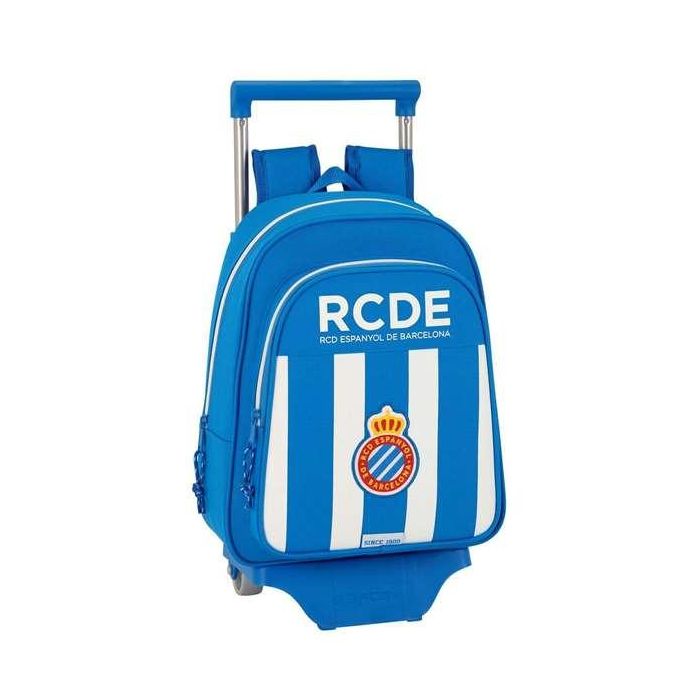 Safta Mochila 524+carro 705 RCD Espanyol con Carro 27x33x10 cm 3