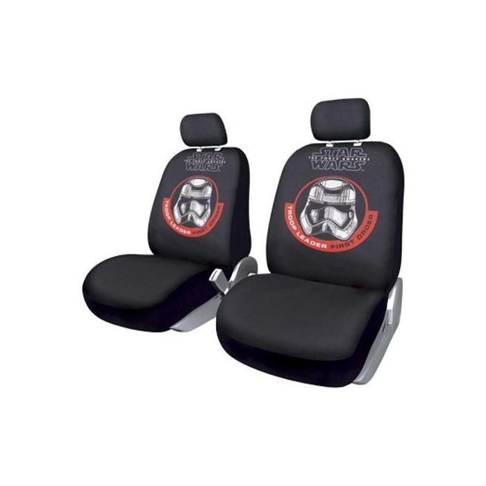 Fundas para Asientos de Coche Star Wars Stormtrooper Universal Delantero Negro 2 Unidades 0 Fundas para Asientos de Coche Star Wars Stormtrooper Universal Delantero Negro 2 Unidades 0