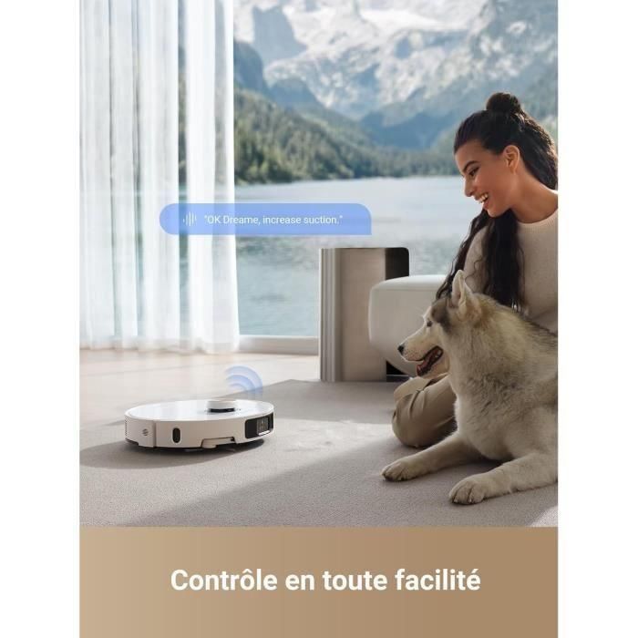 Dreame DRE1726072460171 Robot Aspirador L40 Ultra, Mopa Extraíble y Elevable, Cepillo Lateral Extensible, 11.000 Pa Succión 5 Dreame DRE1726072460171 Robot Aspirador L40 Ultra, Mopa Extraíble y Elevable, Cepillo Lateral Extensible, 11.000 Pa Succión 5