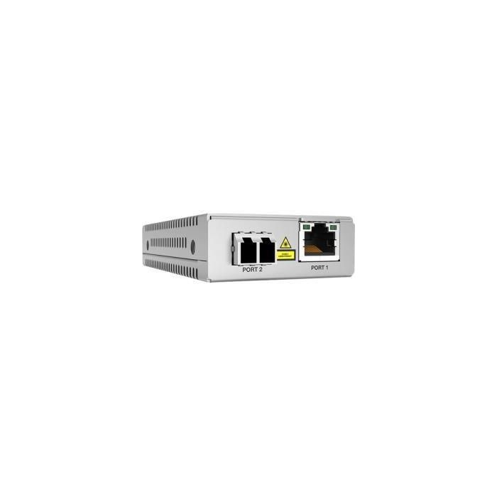 Allied Telesis TAA (Federal) 10/100/1000T to 1000SX/LC MM Media & Rate Converter, Multi-region PSU 1 Allied Telesis TAA (Federal) 10/100/1000T to 1000SX/LC MM Media & Rate Converter, Multi-region PSU 1