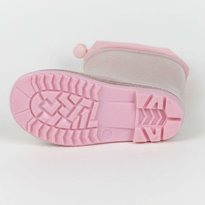 Botas de Agua Infantiles Disney Princess Rosa 3 Botas de Agua Infantiles Disney Princess Rosa 3