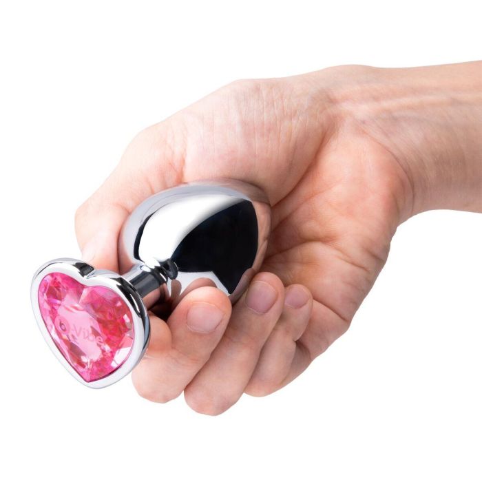 Plug Anal B-Vibe Plateado 7