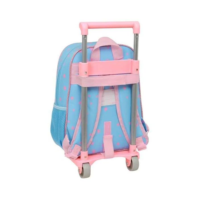 Safta Mochila 185+carro 705 Stitch "Happy" 26x34x11 cm 1