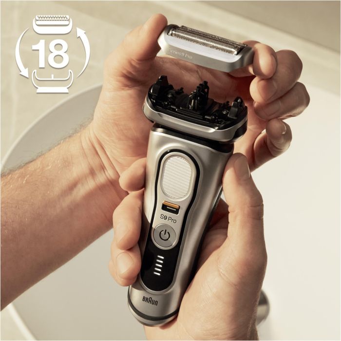 Braun 94M Kombipack Cabezal de Afeitado de Recambio para Braun Series 9 Plata 2 Braun 94M Kombipack Cabezal de Afeitado de Recambio para Braun Series 9 Plata 2
