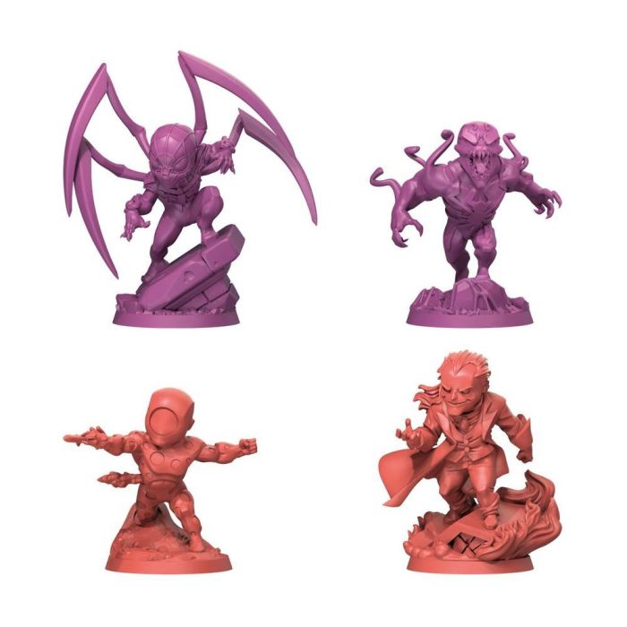 CMON Marvel United Spider-Geddon MUN15ES Juego de tablero para 1-5 jugadores 3