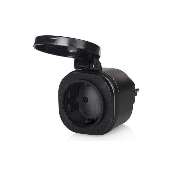 Set de Mini Enchufes para Exterior Smartwares SH4-99653/ Negros 2 Set de Mini Enchufes para Exterior Smartwares SH4-99653/ Negros 2