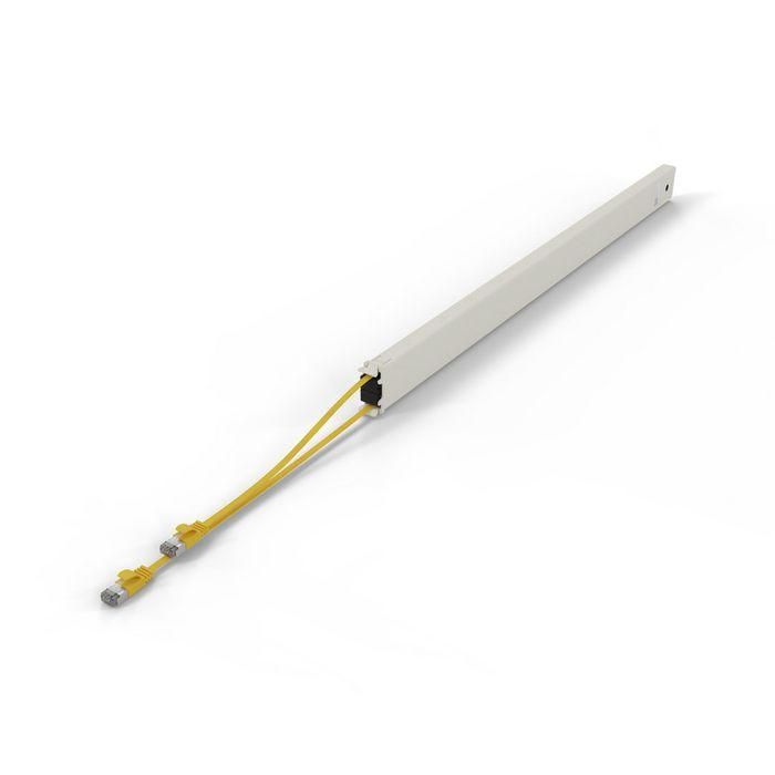 PATCHBOX patchbox.one Cassette Cable Ethernet STP Cat.6a Modular 46RU Amarillo, para Rack, Cumple Estándares ISO, Soporta PoE 3 PATCHBOX patchbox.one Cassette Cable Ethernet STP Cat.6a Modular 46RU Amarillo, para Rack, Cumple Estándares ISO, Soporta PoE 3