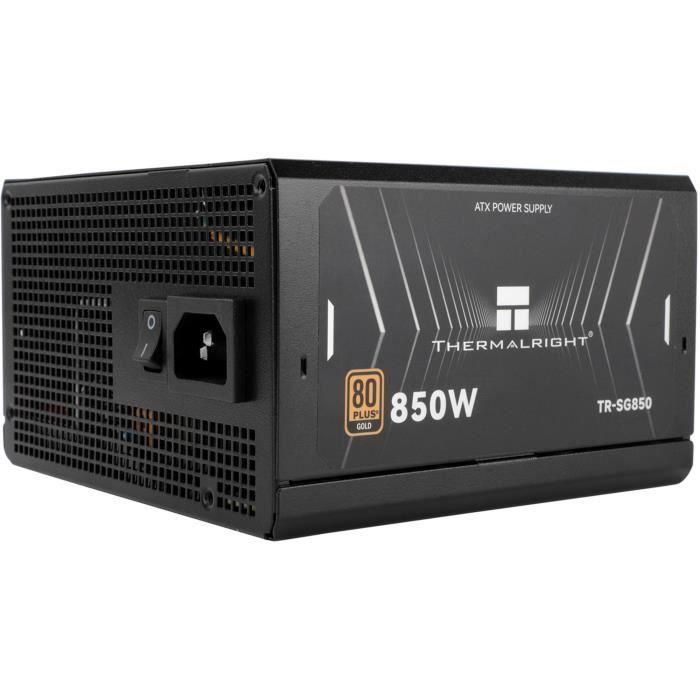 Fuente de alimentación modular para PC - THERMALRIGHT SG850 - 80+ Gold - Negra 3 Fuente de alimentación modular para PC - THERMALRIGHT SG850 - 80+ Gold - Negra 3