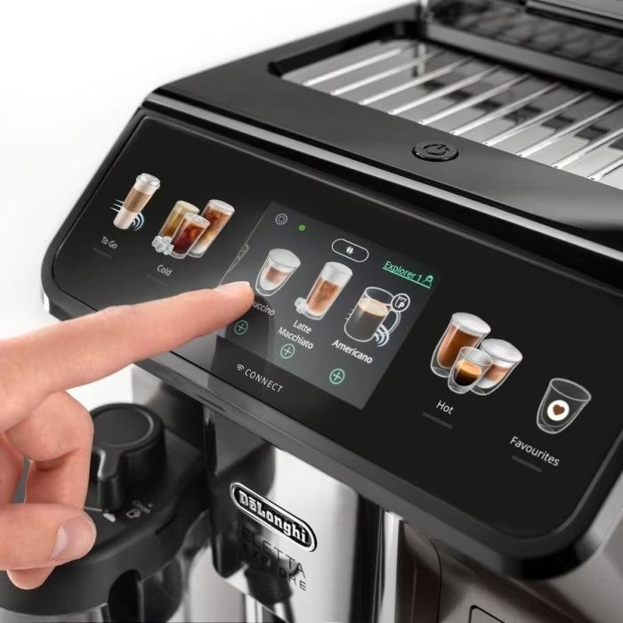 Cafetera Superautomática DeLonghi ECAM 450.86.T 1450 W Negro 4