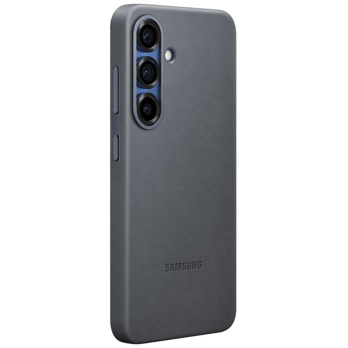 Samsung EF-VS931 Funda Kindsuit para Samsung Galaxy S25 6.2" de imitación piel color negro con protección contra caídas y rayones 4