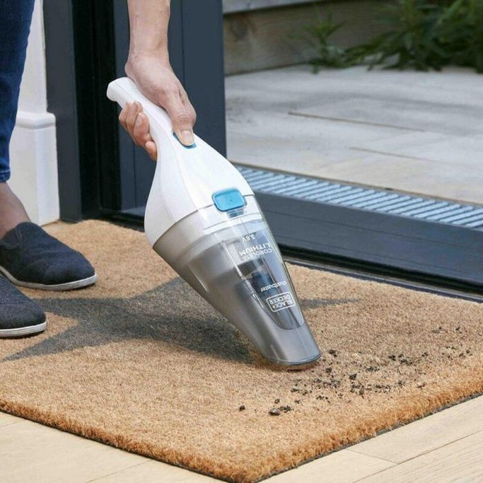 Black + Decker NVC115JL-QW Aspiradora de Mano Sin Cable 3.6V Blanco Black + Decker NVC115JL-QW Aspiradora de Mano Sin Cable 3.6V Blanco