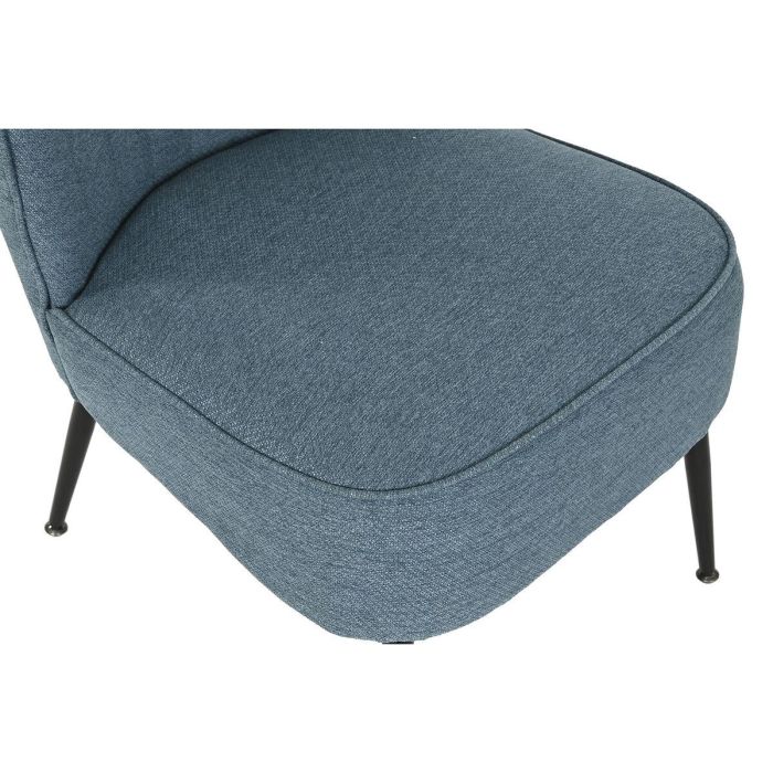 Sillon Scandi DKD Home Decor Azul 64 x 72.5 x 55 cm 5