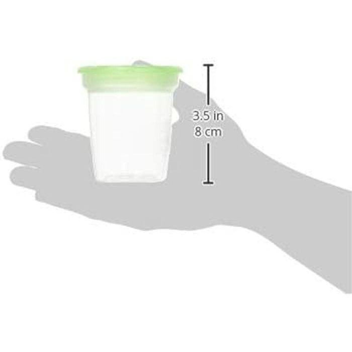 MAM Storage Pots 120ml - Pack of 5 - Transparent 1