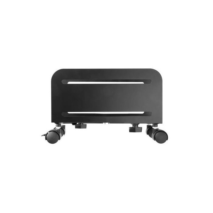 Ewent EW1291 Soporte de CPU Móvil Universal con Ruedas Ajustables (12-21cm) para PC Torre, Carro Protector Polvo Negro Acero 1 Ewent EW1291 Soporte de CPU Móvil Universal con Ruedas Ajustables (12-21cm) para PC Torre, Carro Protector Polvo Negro Acero 1