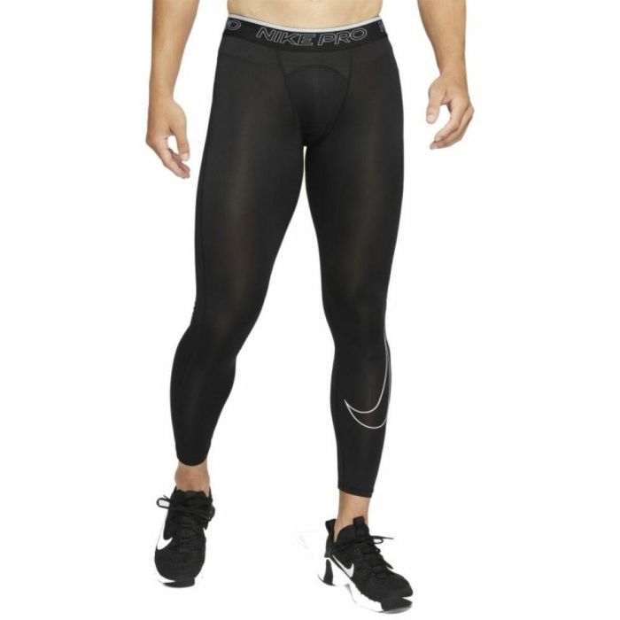 Mallas Deportivas de Hombre NP DF TIGHT Nike DD1913 010 Negro 2 Mallas Deportivas de Hombre NP DF TIGHT Nike DD1913 010 Negro 2