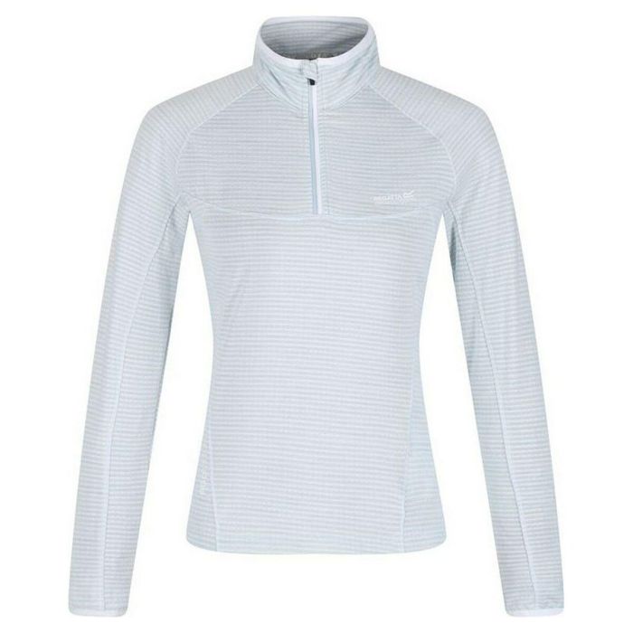 Camiseta de Manga Corta Mujer Regatta Yonder Half-Zip Blanco 0 Camiseta de Manga Corta Mujer Regatta Yonder Half-Zip Blanco 0