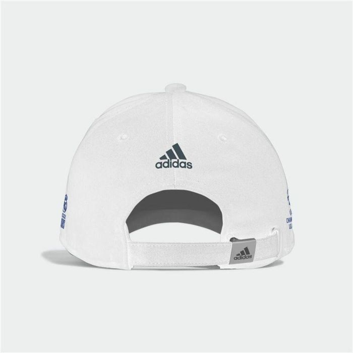 Gorra Deportiva Adidas Real Madrid UCL Champions Blanco (Talla única) 5