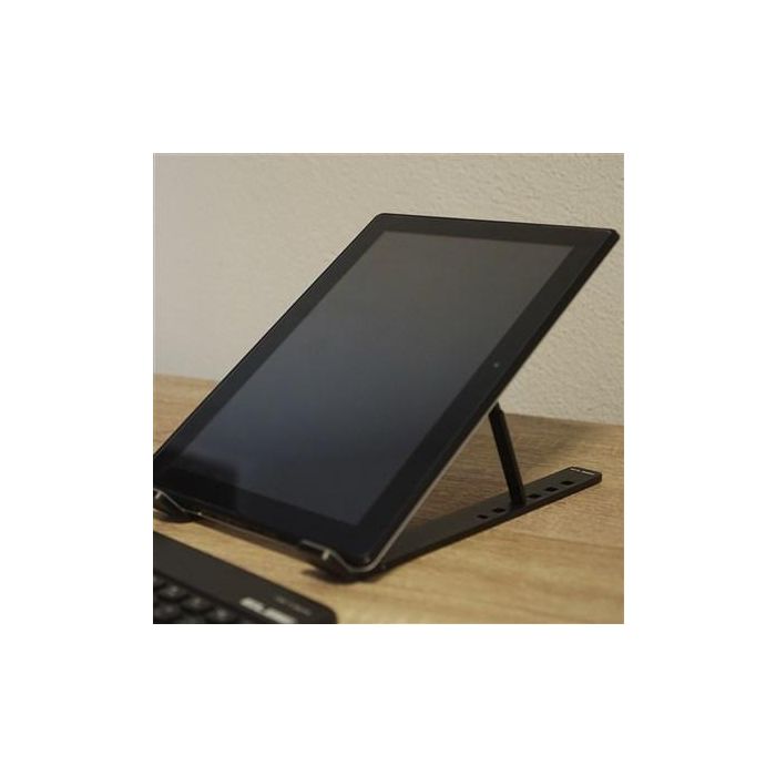 Elbe ACP-102 Soporte de Aluminio para Portátiles y Tablets con 6 Configuraciones de Ángulo 4 Elbe ACP-102 Soporte de Aluminio para Portátiles y Tablets con 6 Configuraciones de Ángulo 4