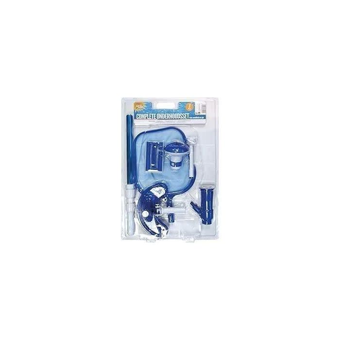 Mantenimiento de piscinas - BSI - Kit de 6 piezas - Aspirador de fondo - Mango de 1,5 m - Esponja - Flotador - Termómetro - Red Mantenimiento de piscinas - BSI - Kit de 6 piezas - Aspirador de fondo - Mango de 1,5 m - Esponja - Flotador - Termómetro - Red