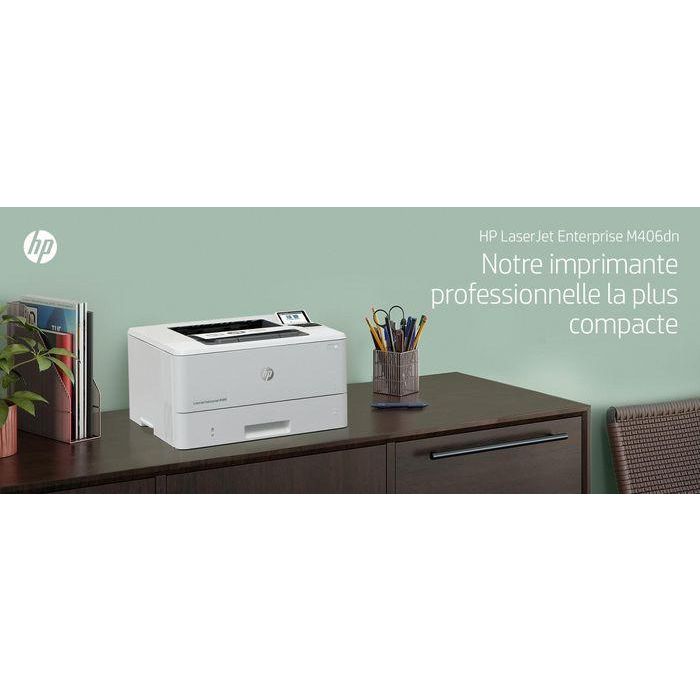 HP 3PZ15A Impresora Láser Monocromo LaserJet Enterprise M406DN | Dúplex Automático, Ethernet, 40 ppm, Seguridad Avanzada 10 HP 3PZ15A Impresora Láser Monocromo LaserJet Enterprise M406DN | Dúplex Automático, Ethernet, 40 ppm, Seguridad Avanzada 10