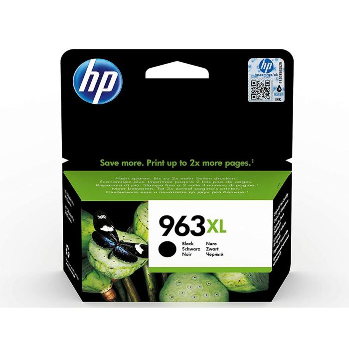 Ink-Jet Hp 963 XL Officejet Pro 9010 - 9020 - 9022 - 9023 - 9025 Negro 2000 Paginas 1