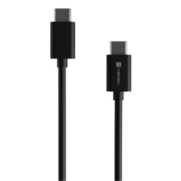 NATEC NKA-2147 Cable USB C a USB C 2.0, 2 m, Negro NATEC NKA-2147 Cable USB C a USB C 2.0, 2 m, Negro