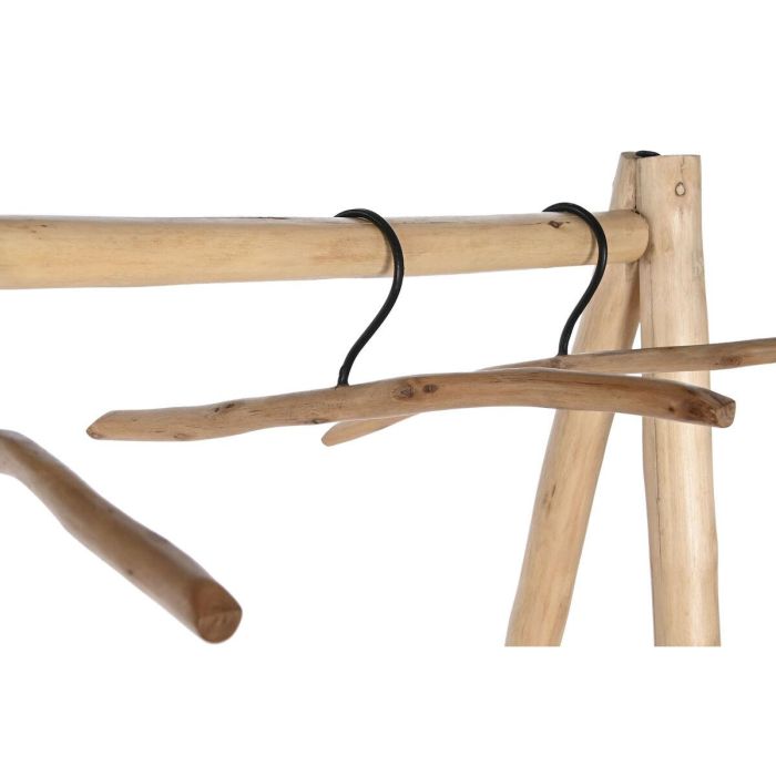 Perchero Home ESPRIT Natural Madera de eucalipto 120 x 50 x 160 cm 3