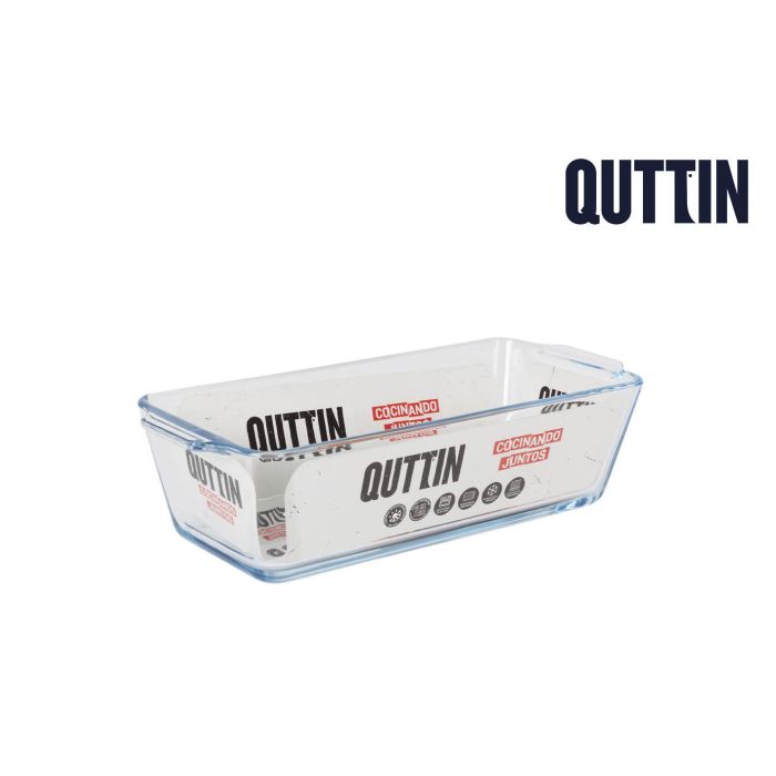 Fuente de vidrio rectangular Quttin 23x10 cm 825 cc (6 Unidades) Fuente de vidrio rectangular Quttin 23x10 cm 825 cc (6 Unidades)