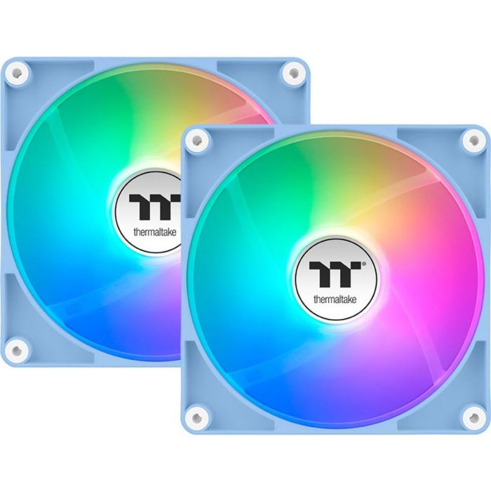 Ventilador de Caja THERMALTAKE Fan Hydrangea Blue CT120 (2 Unidades) 0 Ventilador de Caja THERMALTAKE Fan Hydrangea Blue CT120 (2 Unidades) 0