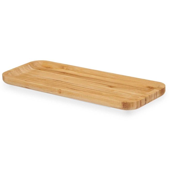 Tabla de Bambú Rectangular para Aperitivos 29.5x11.5 cm Kinvara - Marrón (12 Unidades) 1 Tabla de Bambú Rectangular para Aperitivos 29.5x11.5 cm Kinvara - Marrón (12 Unidades) 1