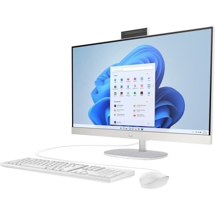 HP 27-cr0008nf PC Todo en Uno - Windows 11 - Pantalla FHD IPS 27" - Core i5-1335U - 16 GB RAM - 512 GB SSD - Teclado y Ratón 2 HP 27-cr0008nf PC Todo en Uno - Windows 11 - Pantalla FHD IPS 27" - Core i5-1335U - 16 GB RAM - 512 GB SSD - Teclado y Ratón 2